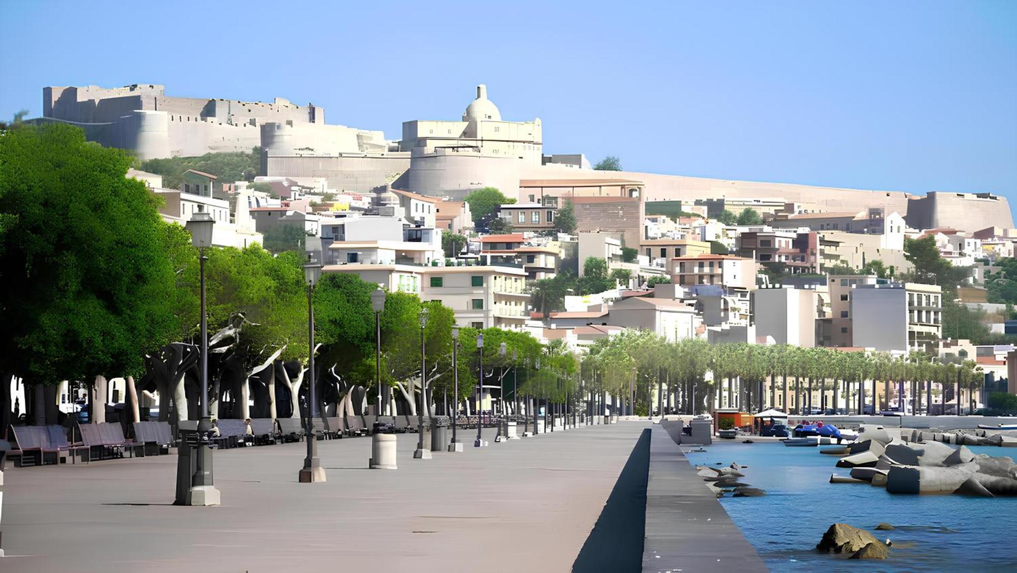 Attico Panoramico - Milazzo Centro Storico - 200 Mq 빌라 외부 사진